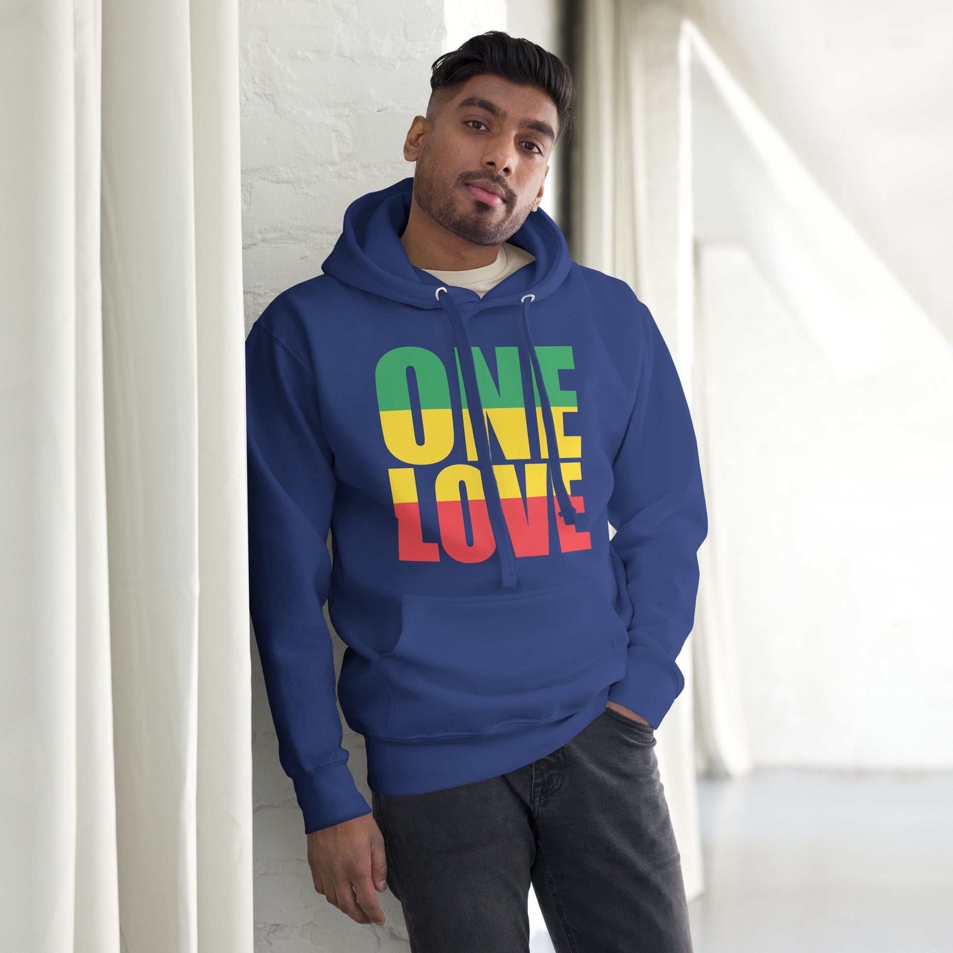 One Love Unisex Hoodie - Irie Vybyz Tees & Thingz