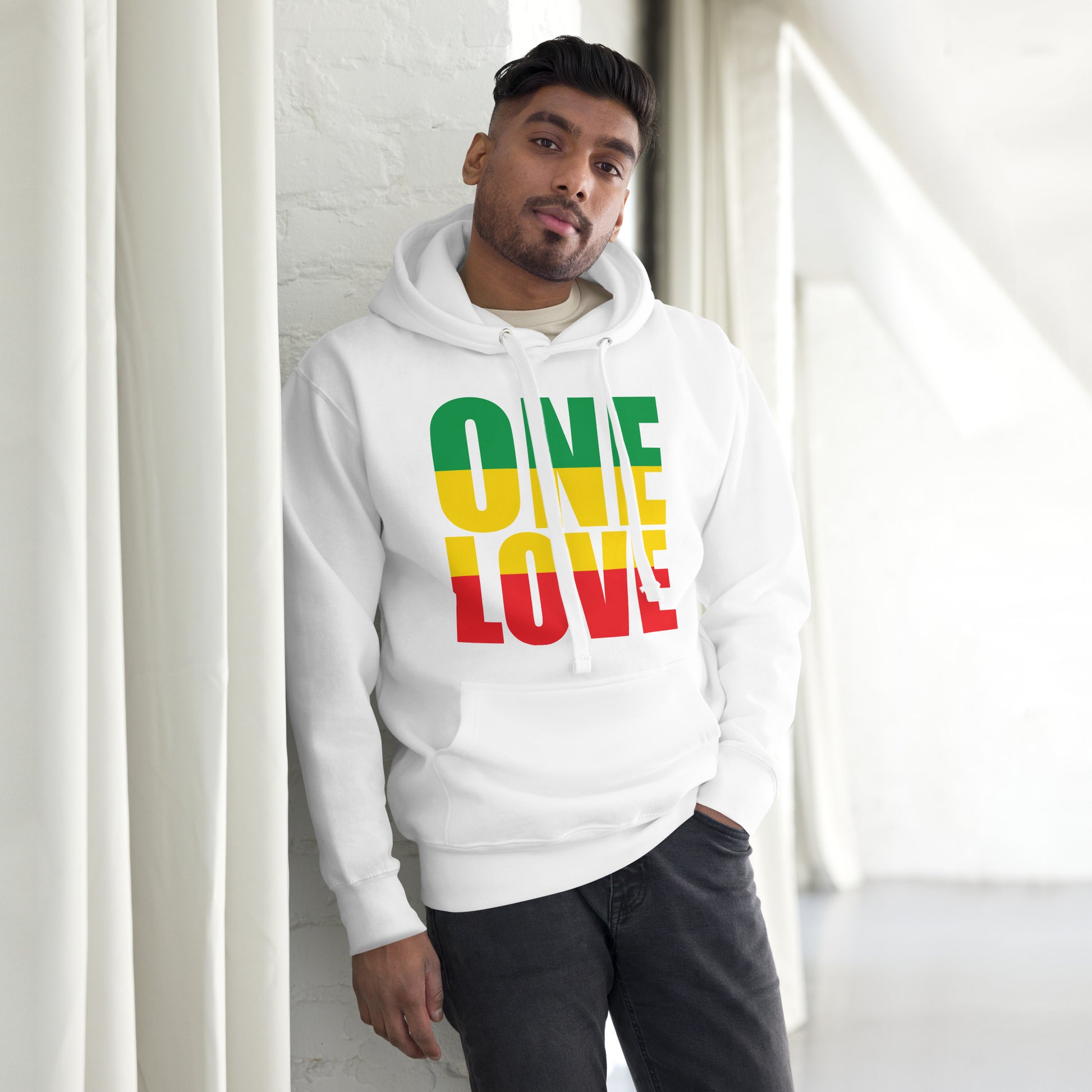 One Love Unisex Hoodie - Irie Vybyz Tees & Thingz