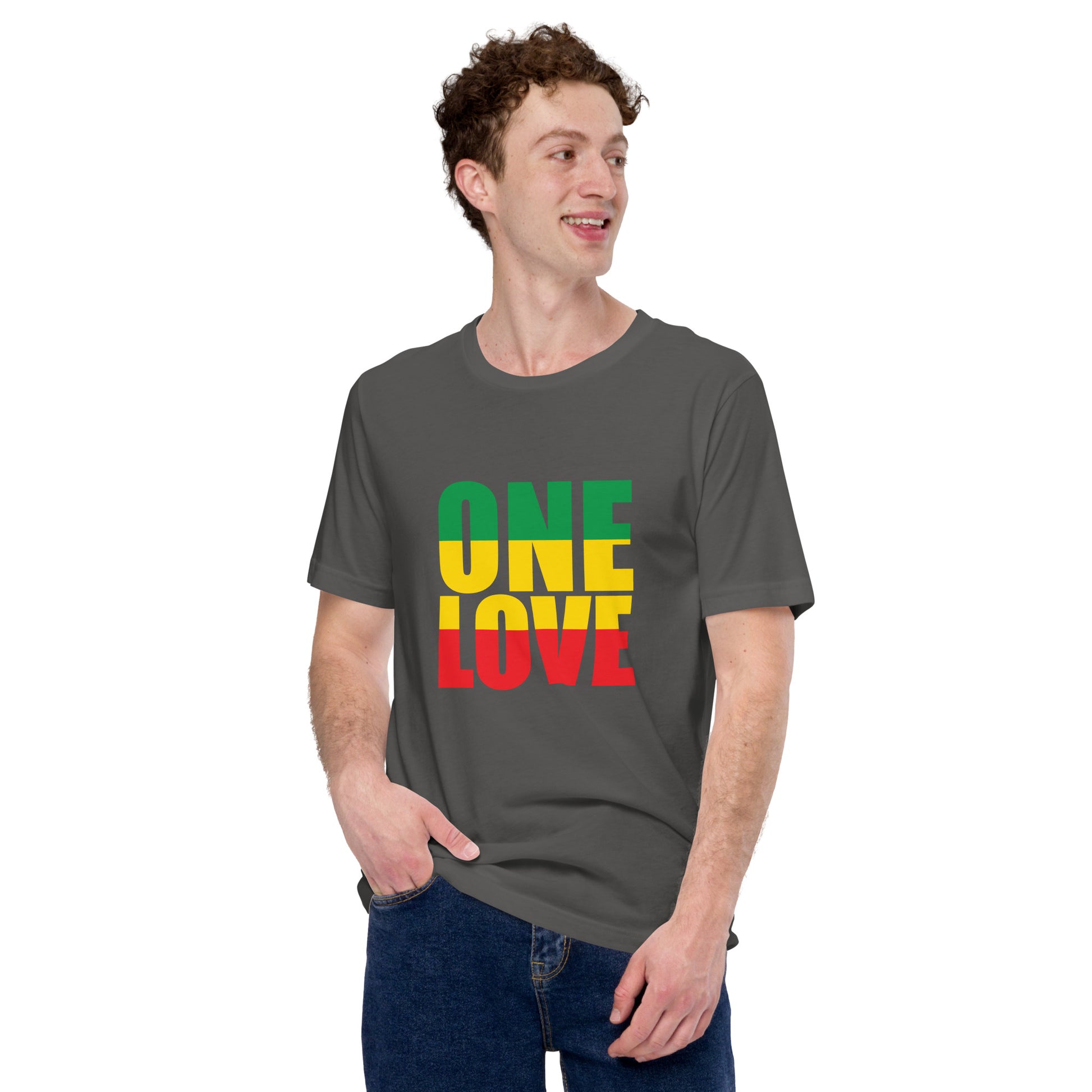 One Love Unisex t-shirt - Irie Vybyz Tees & Thingz