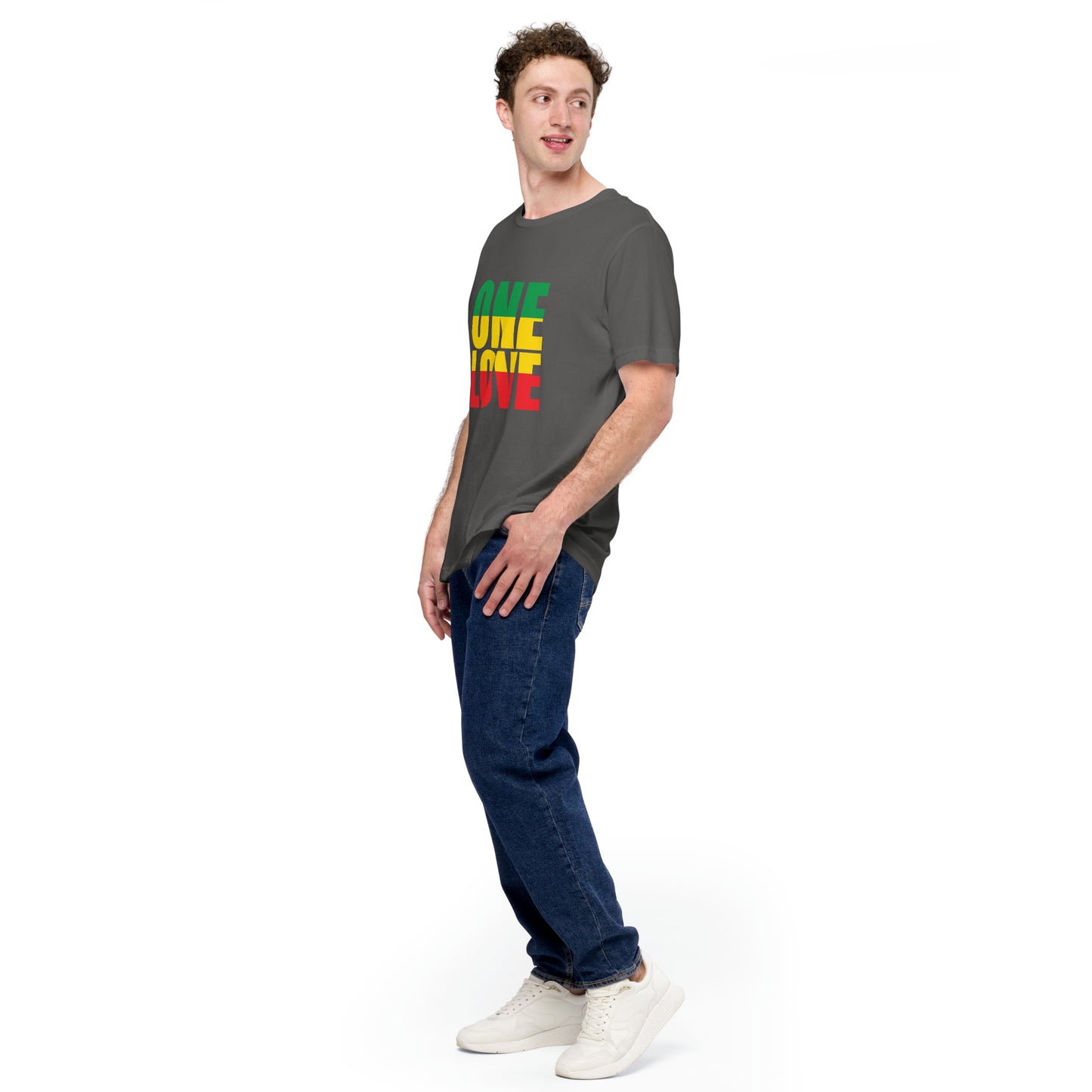 One Love Unisex t-shirt - Irie Vybyz Tees & Thingz