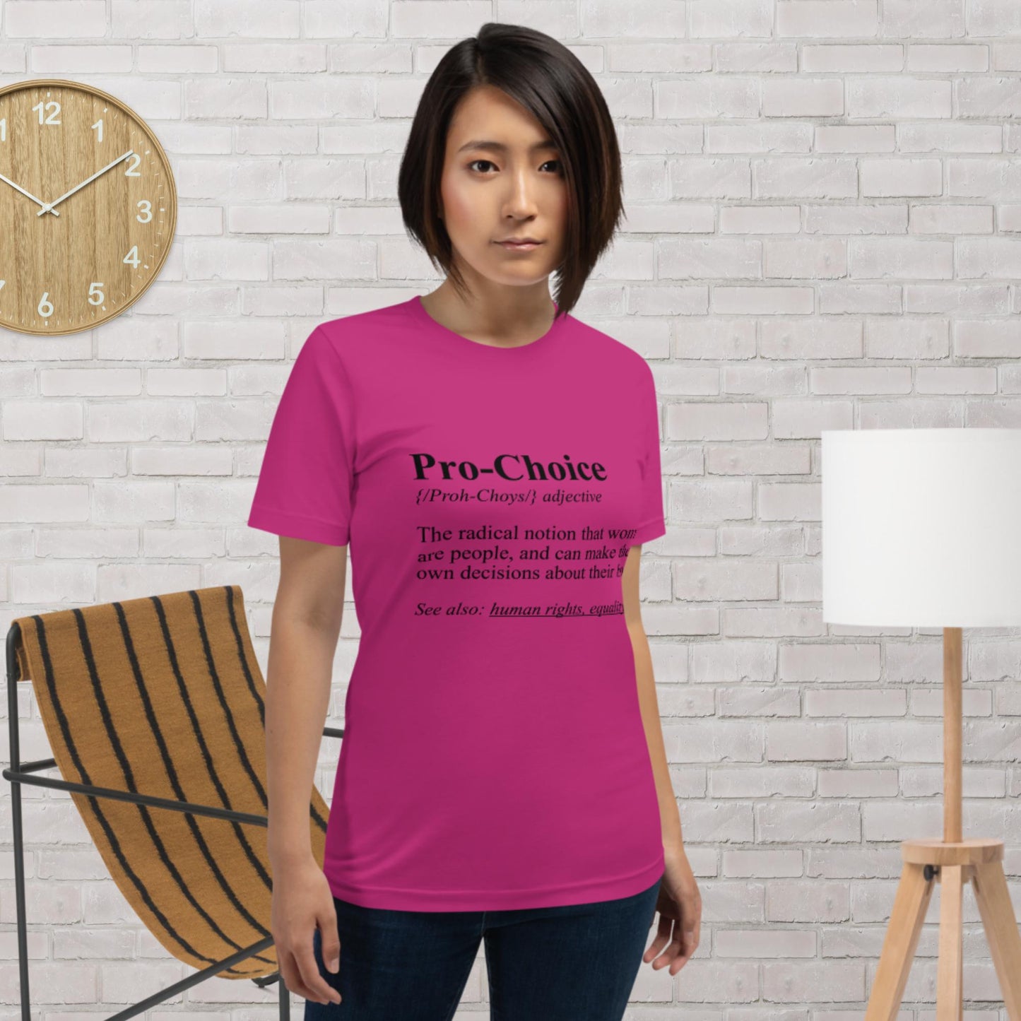 Pro-Choice Definition Unisex t-shirt - Irie Vybyz Tees & Thingz