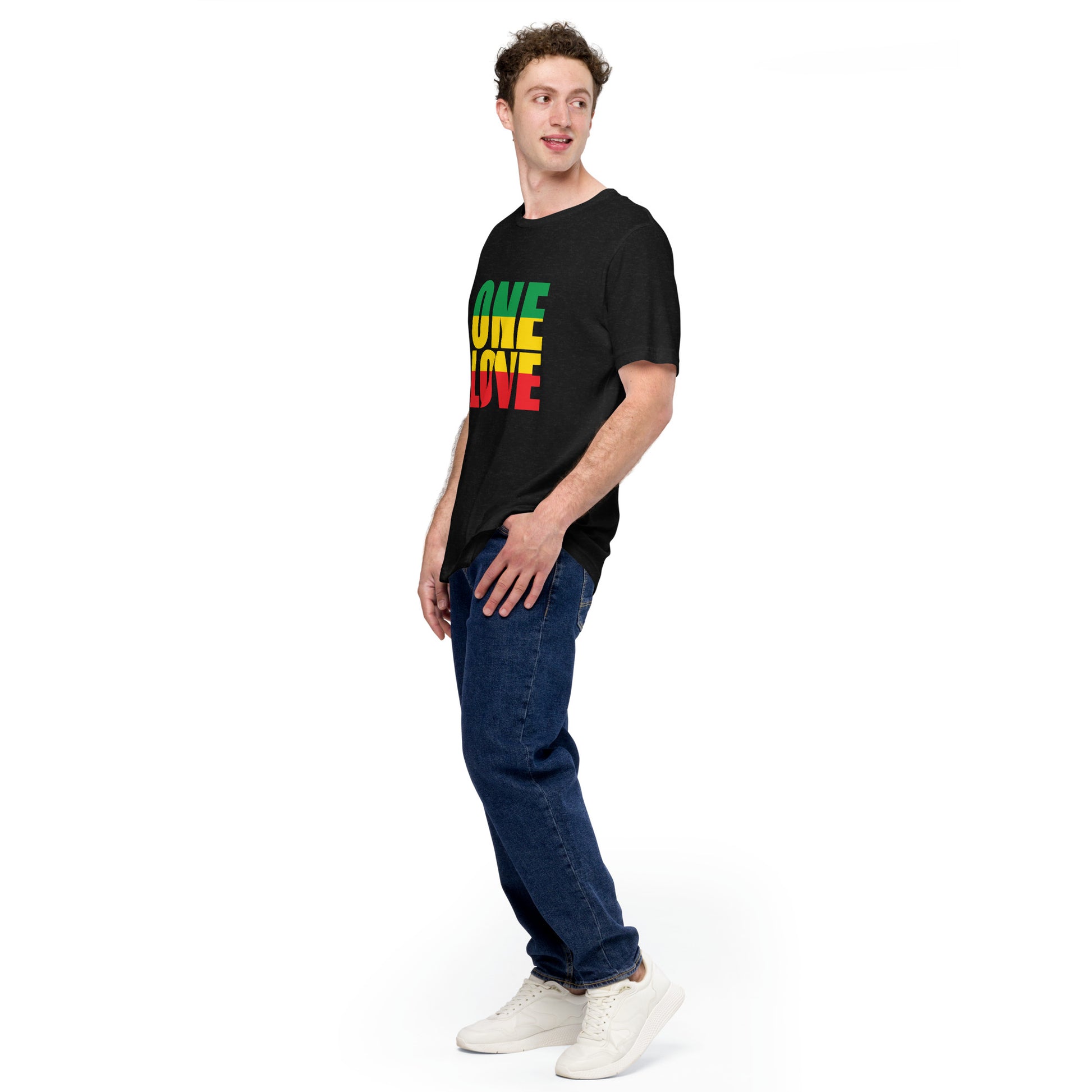 One Love Unisex t-shirt - Irie Vybyz Tees & Thingz