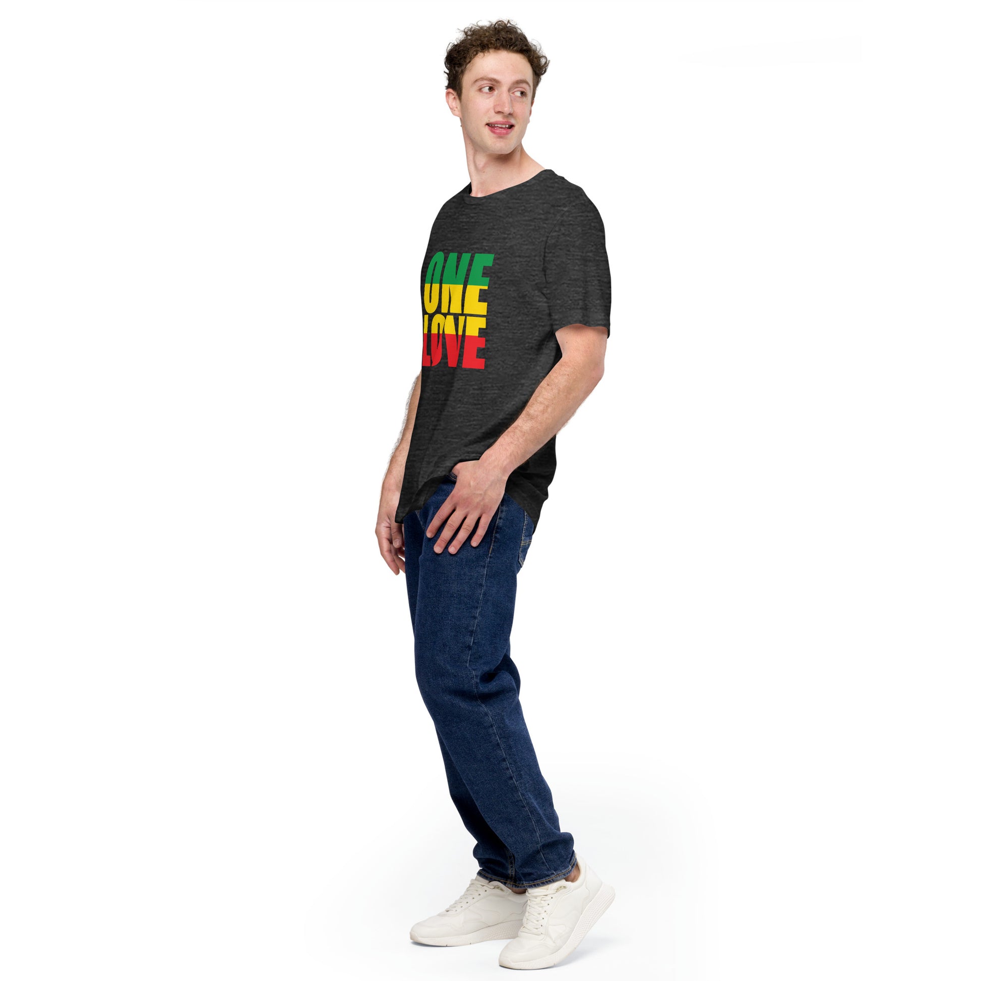 One Love Unisex t-shirt - Irie Vybyz Tees & Thingz