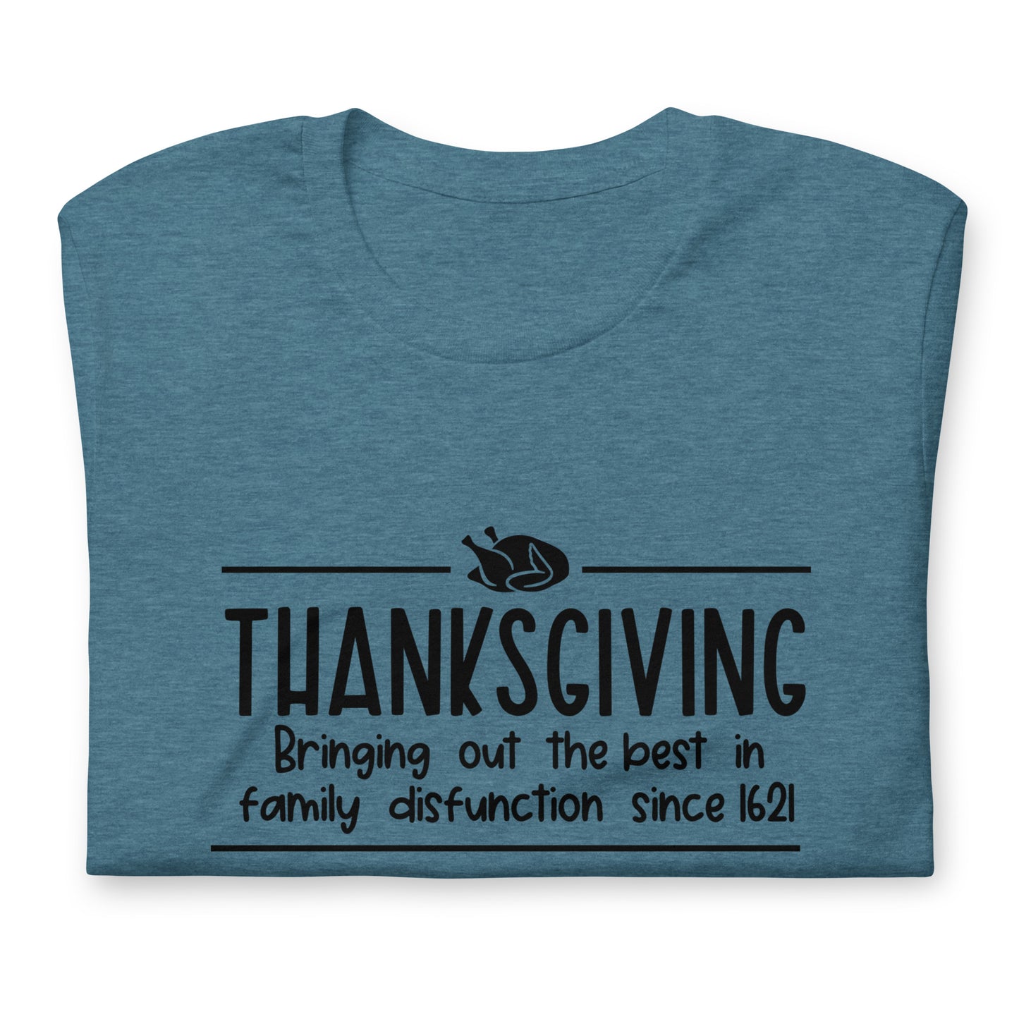 Family Dysfunction Thanksgiving Tee - Irie Vybyz Tees & Thingz