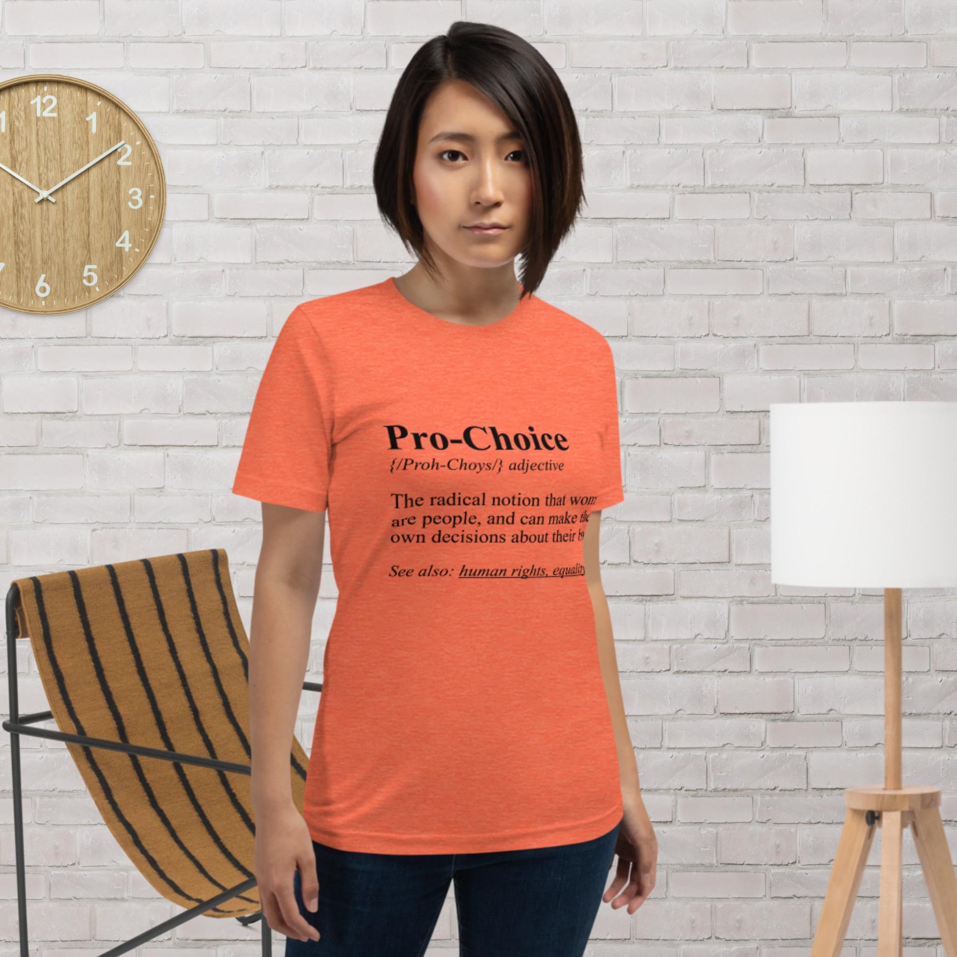 Pro-Choice Definition Unisex t-shirt - Irie Vybyz Tees & Thingz