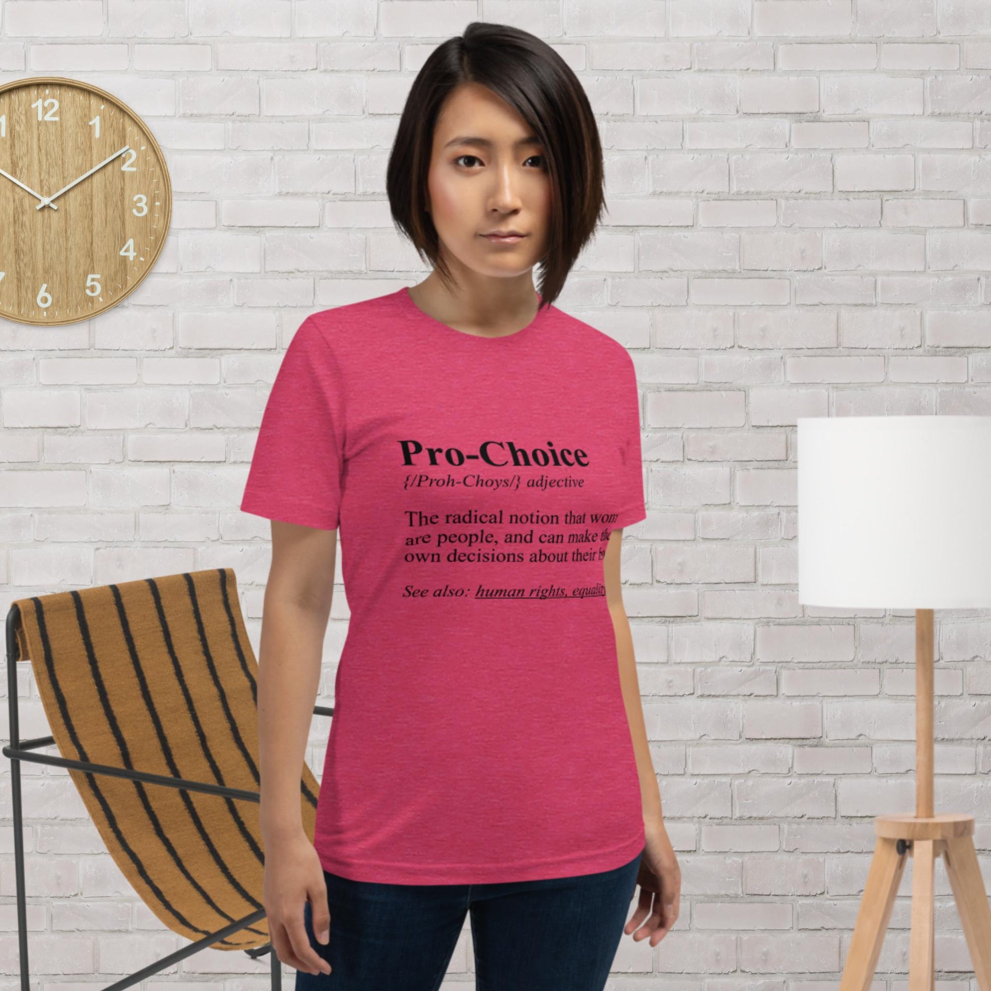 Pro-Choice Definition Unisex t-shirt - Irie Vybyz Tees & Thingz