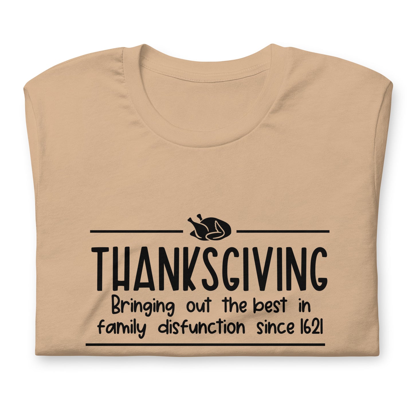 Family Dysfunction Thanksgiving Tee - Irie Vybyz Tees & Thingz