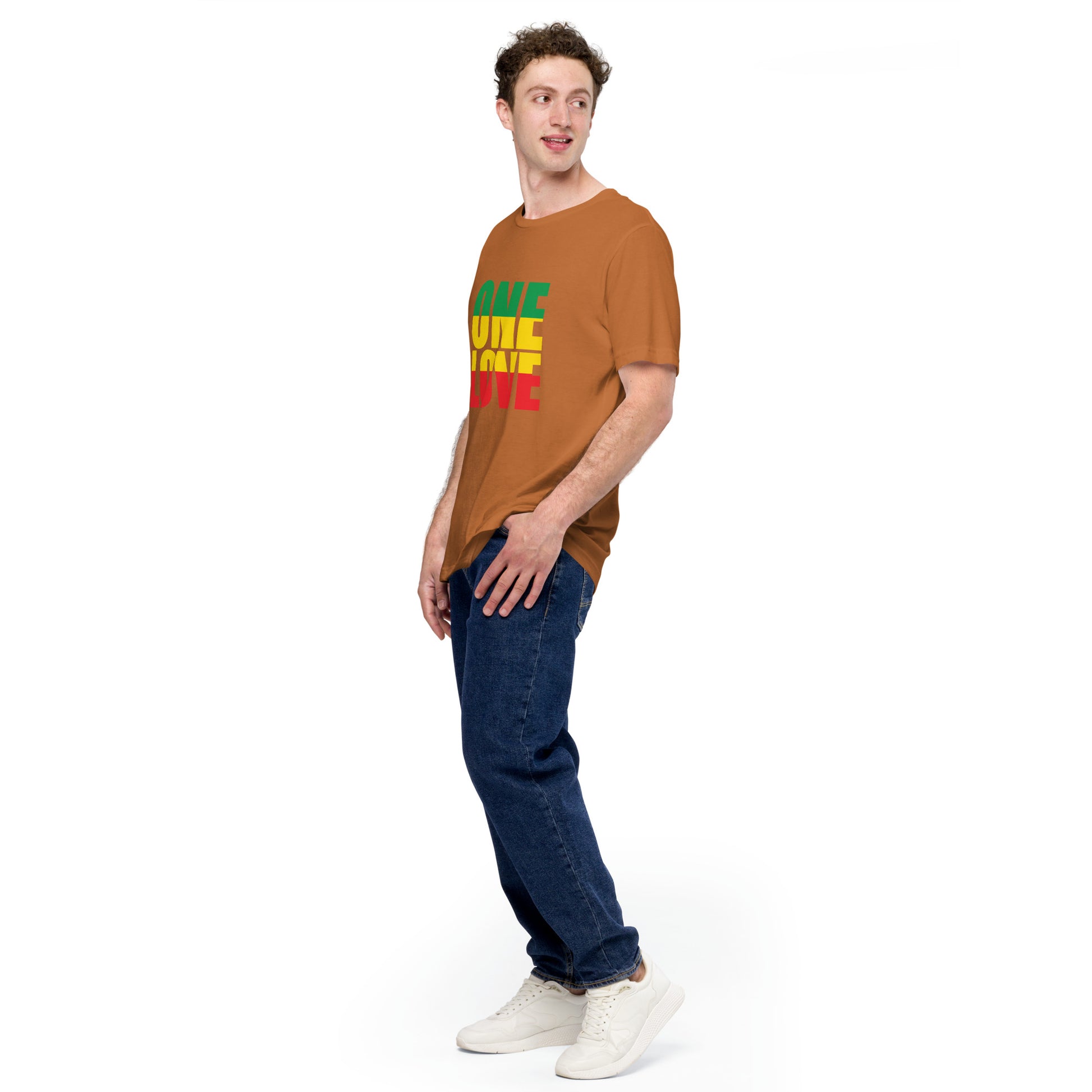 One Love Unisex t-shirt - Irie Vybyz Tees & Thingz