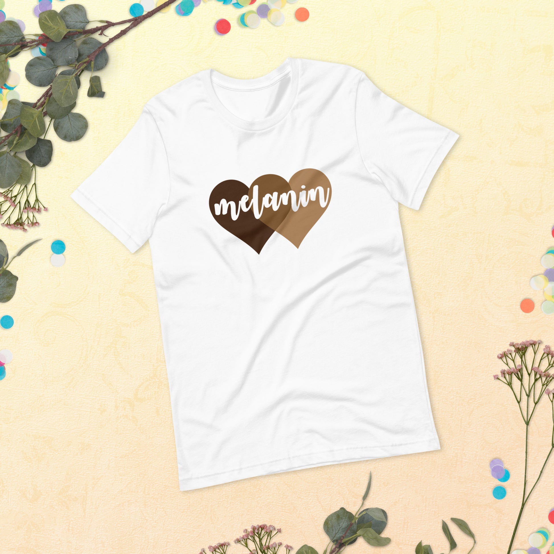 Melanin Hearts T-shirt - Irie Vybyz Tees & Thingz