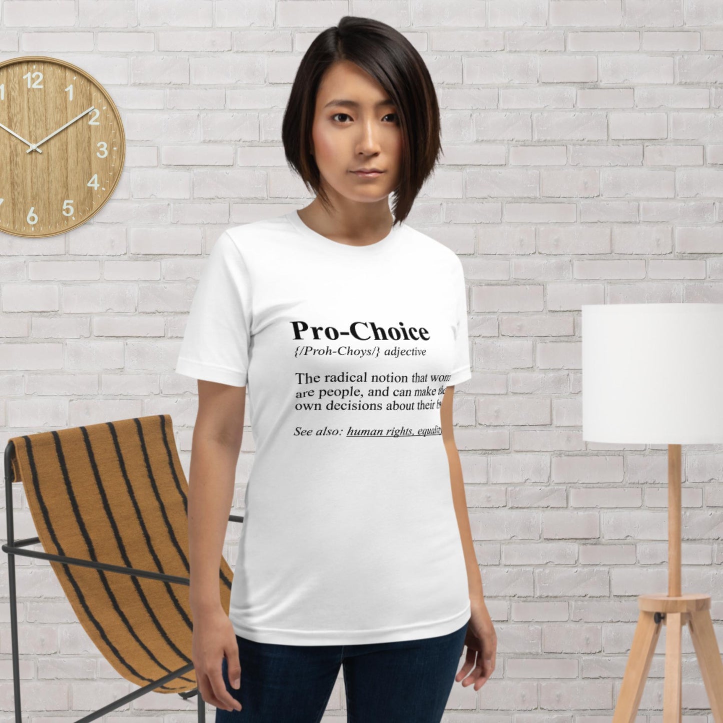 Pro-Choice Definition Unisex t-shirt - Irie Vybyz Tees & Thingz