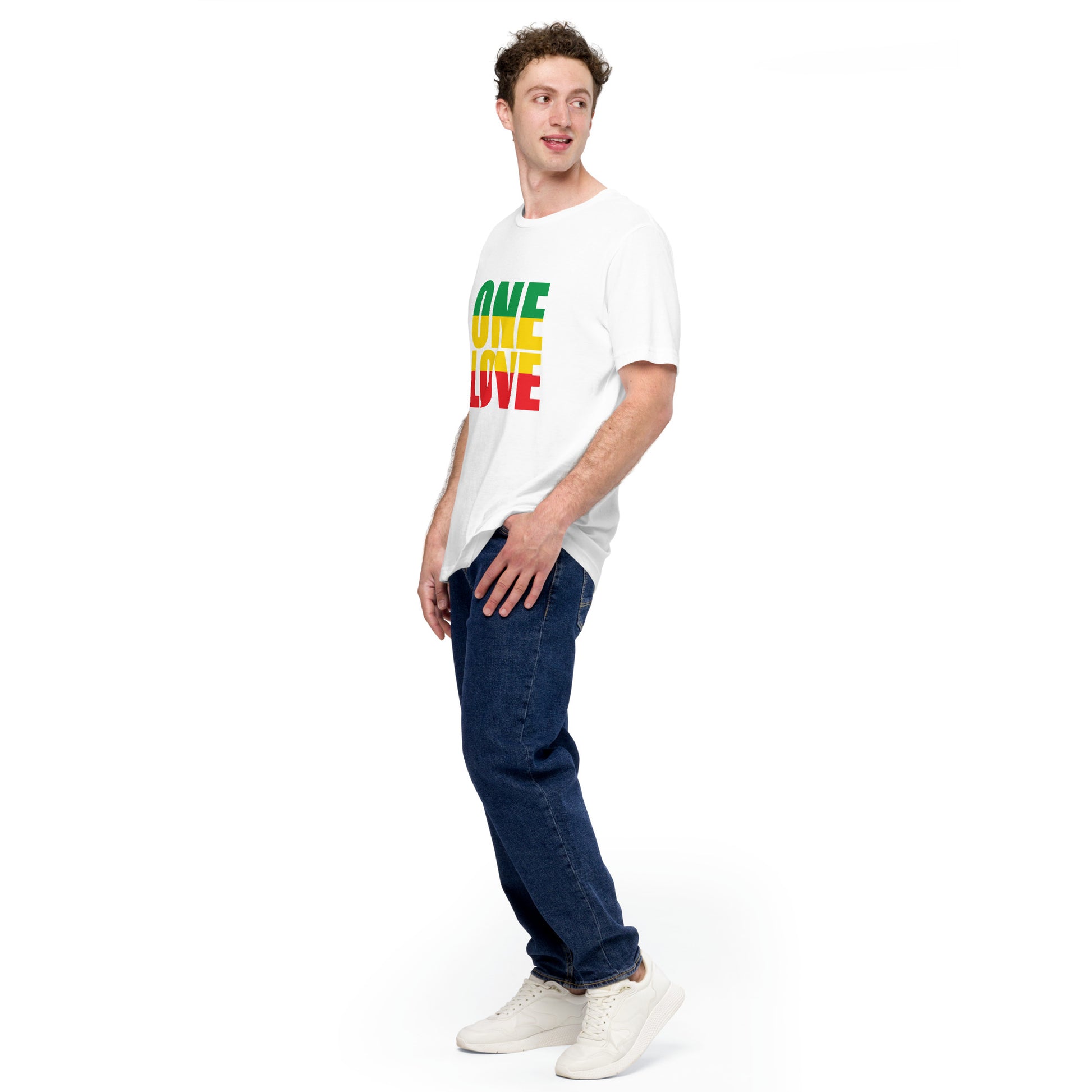 One Love Unisex t-shirt - Irie Vybyz Tees & Thingz