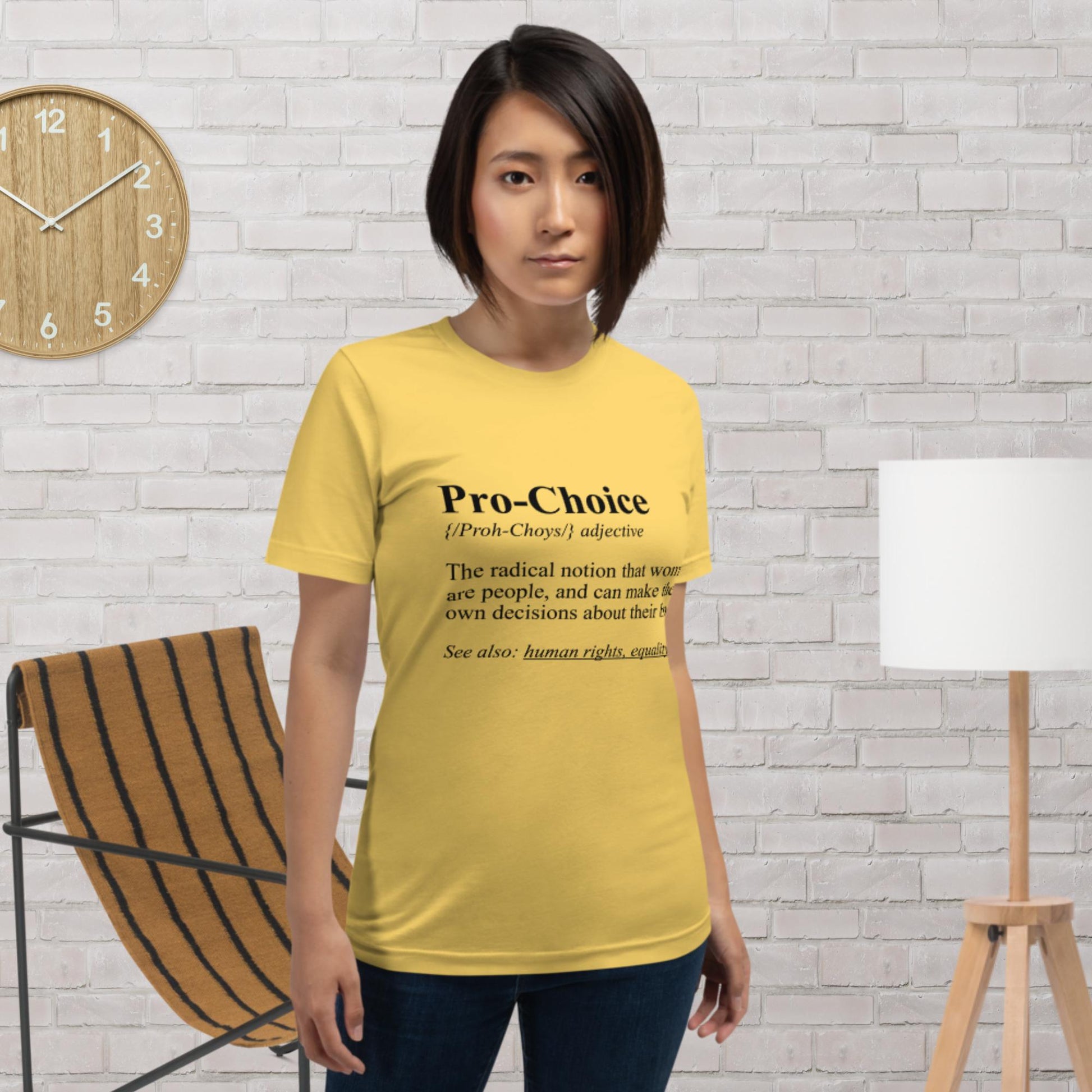 Pro-Choice Definition Unisex t-shirt - Irie Vybyz Tees & Thingz