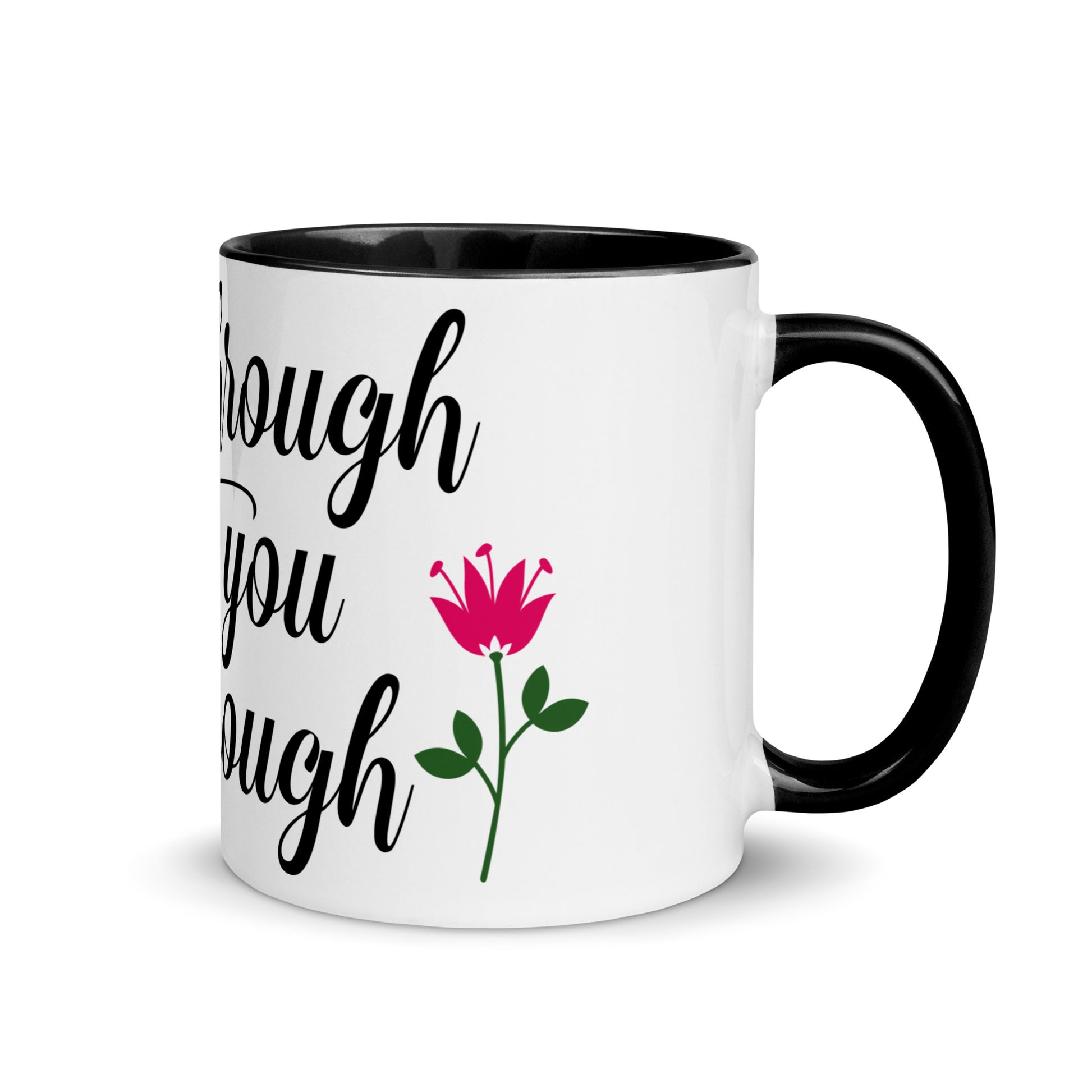 Grow Through What You Go Through Mug - Irie Vybyz Tees & Thingz