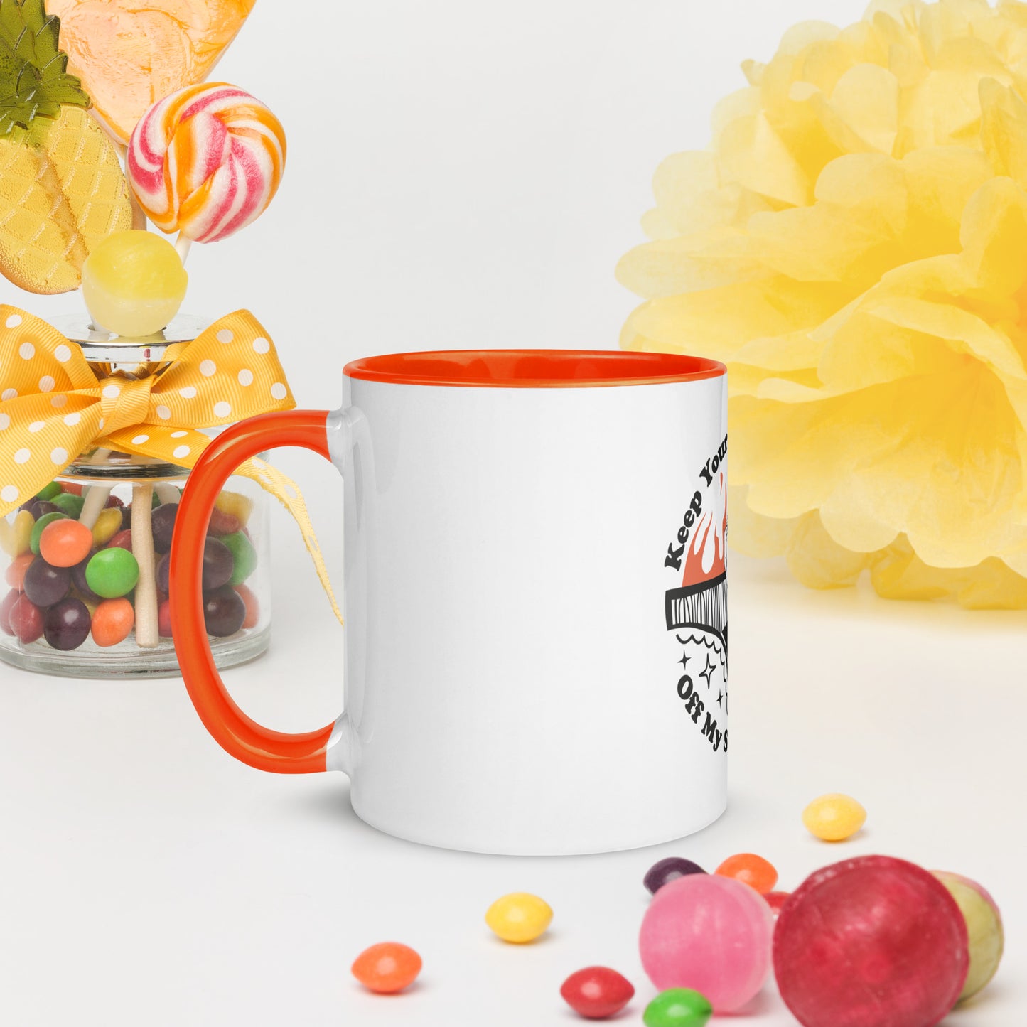 Keep Your Filthy Laws Off Mug with Color Inside - Irie Vybyz Tees & Thingz