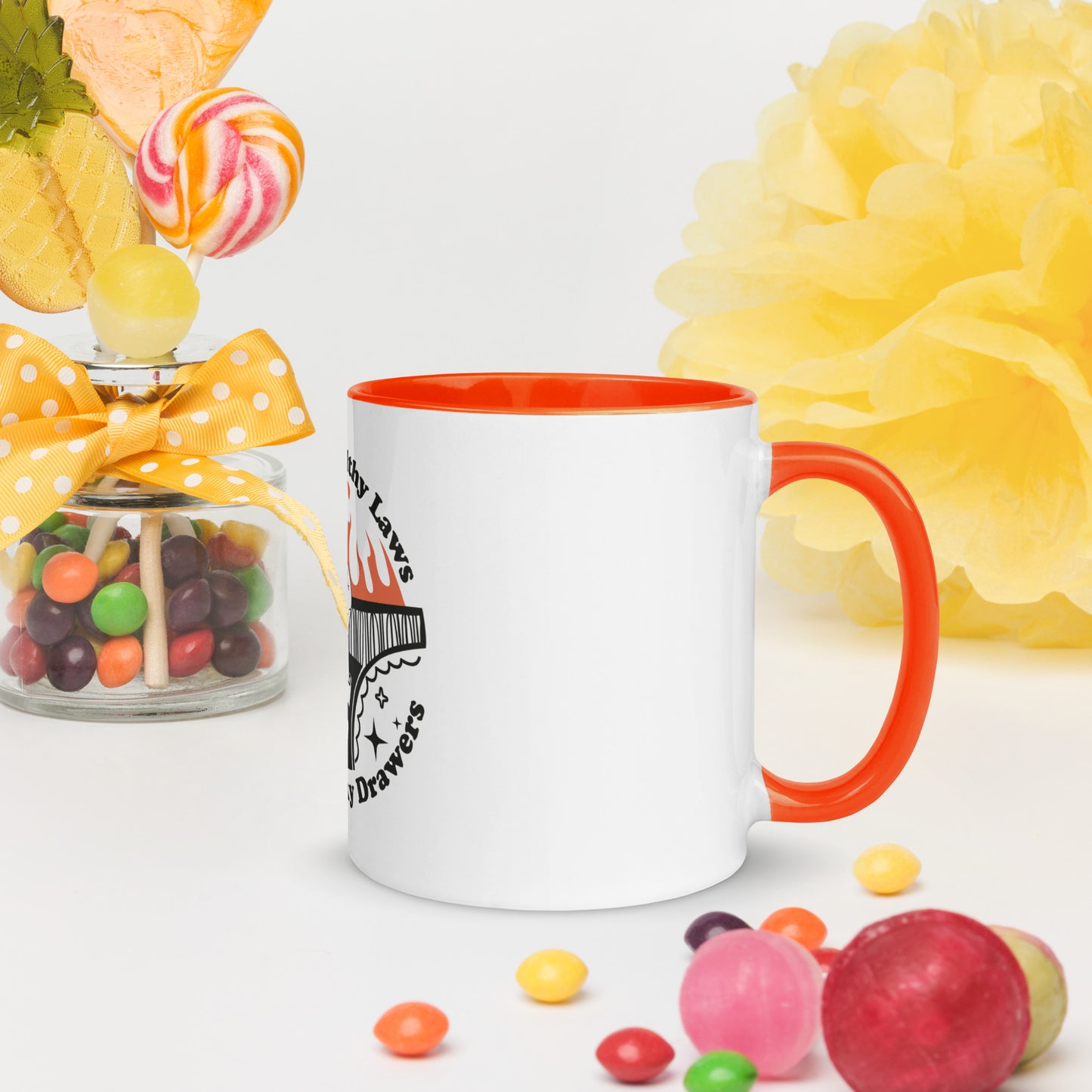 Keep Your Filthy Laws Off Mug with Color Inside - Irie Vybyz Tees & Thingz
