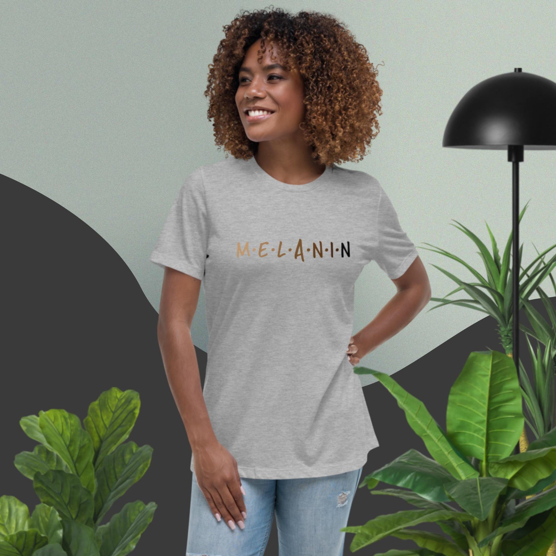 Melanin Women's Relaxed T-Shirt - Irie Vybyz Tees & Thingz