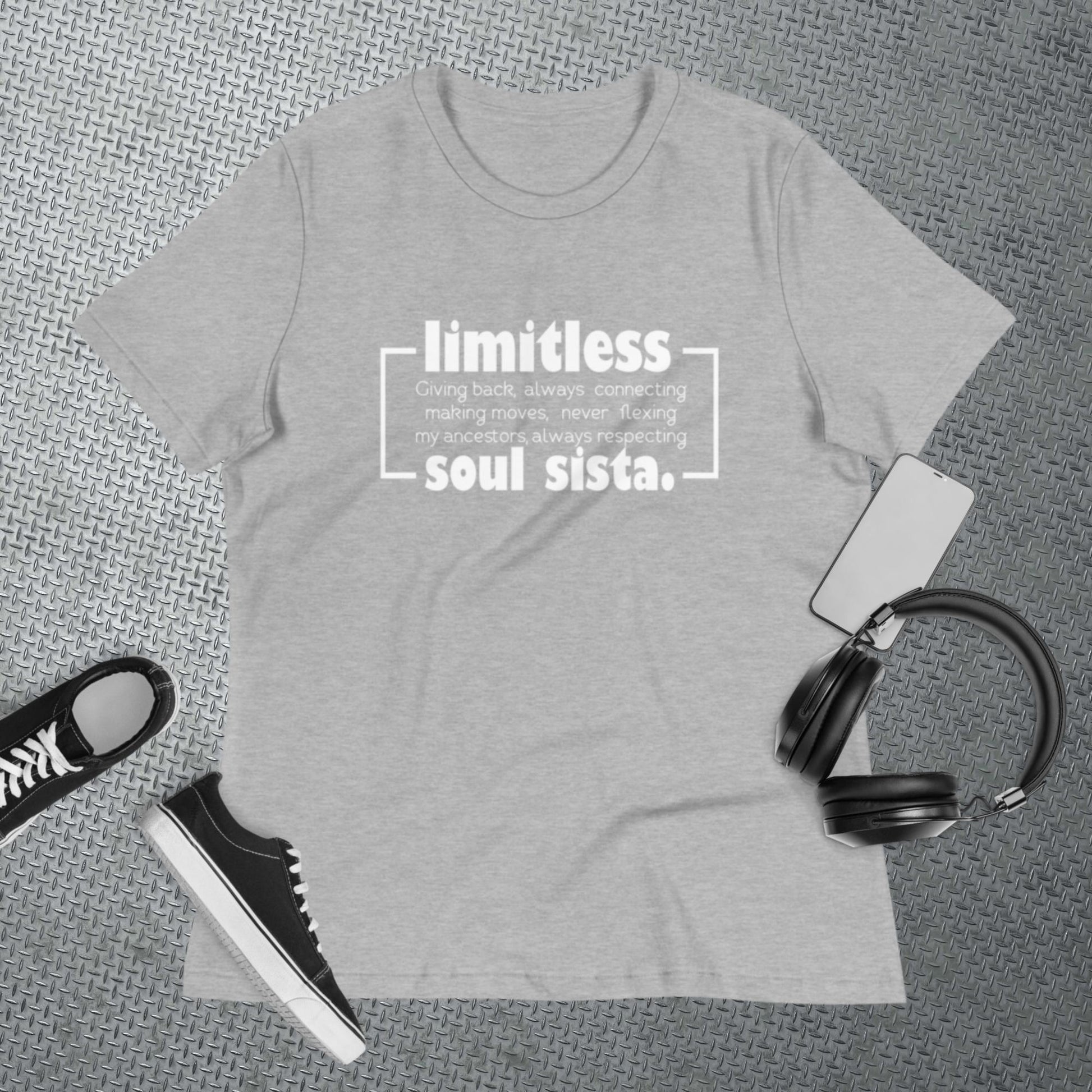 Limitless Soul Sista Women's Relaxed T-Shirt - Irie Vybyz Tees & Thingz