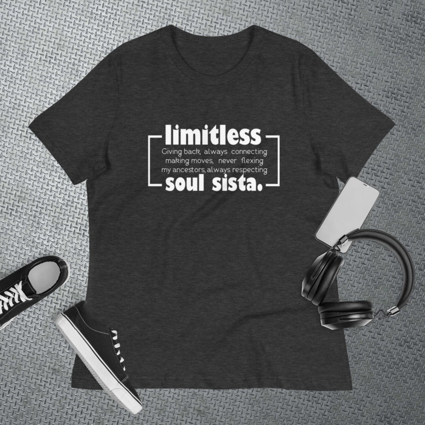 Limitless Soul Sista Women's Relaxed T-Shirt - Irie Vybyz Tees & Thingz