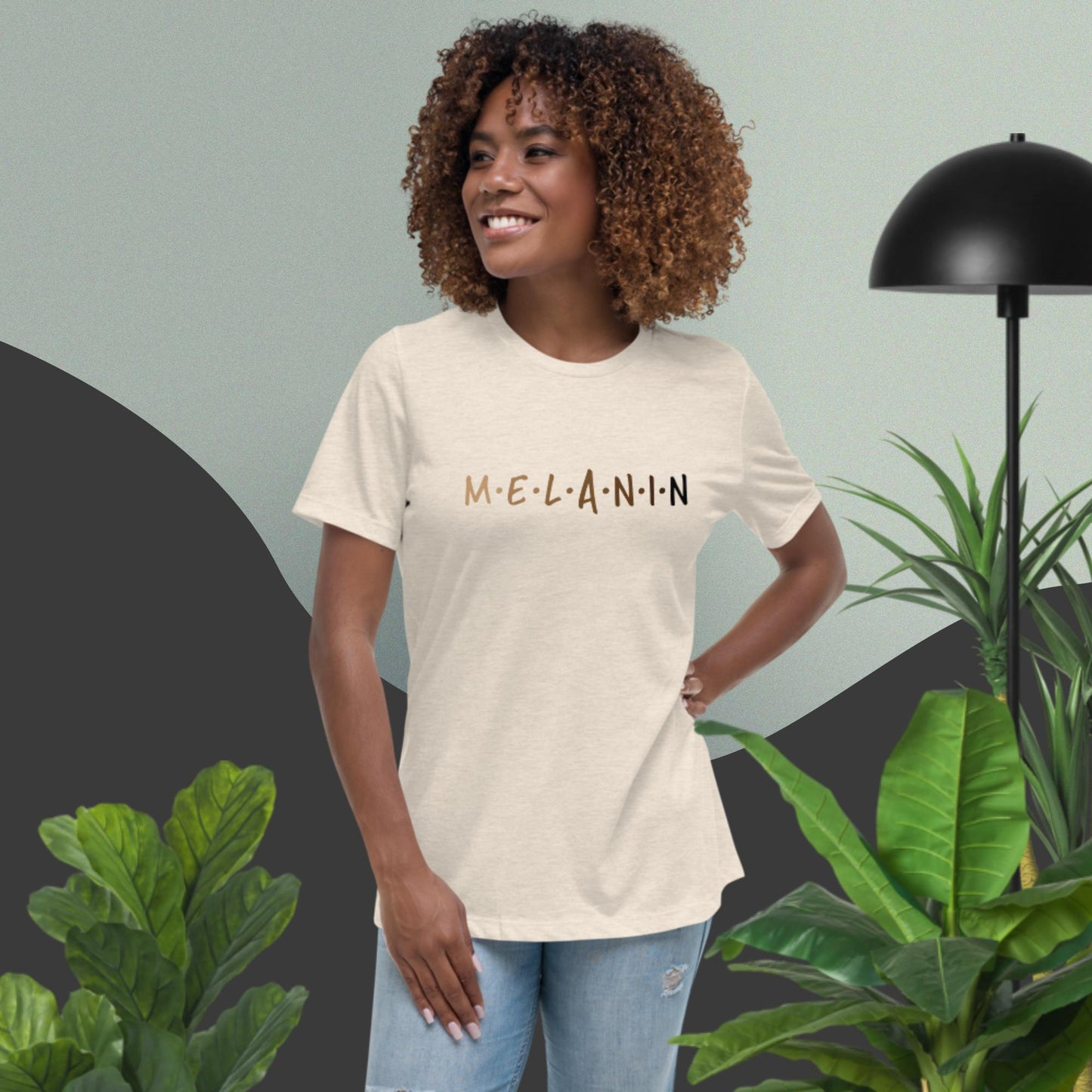 Melanin Women's Relaxed T-Shirt - Irie Vybyz Tees & Thingz