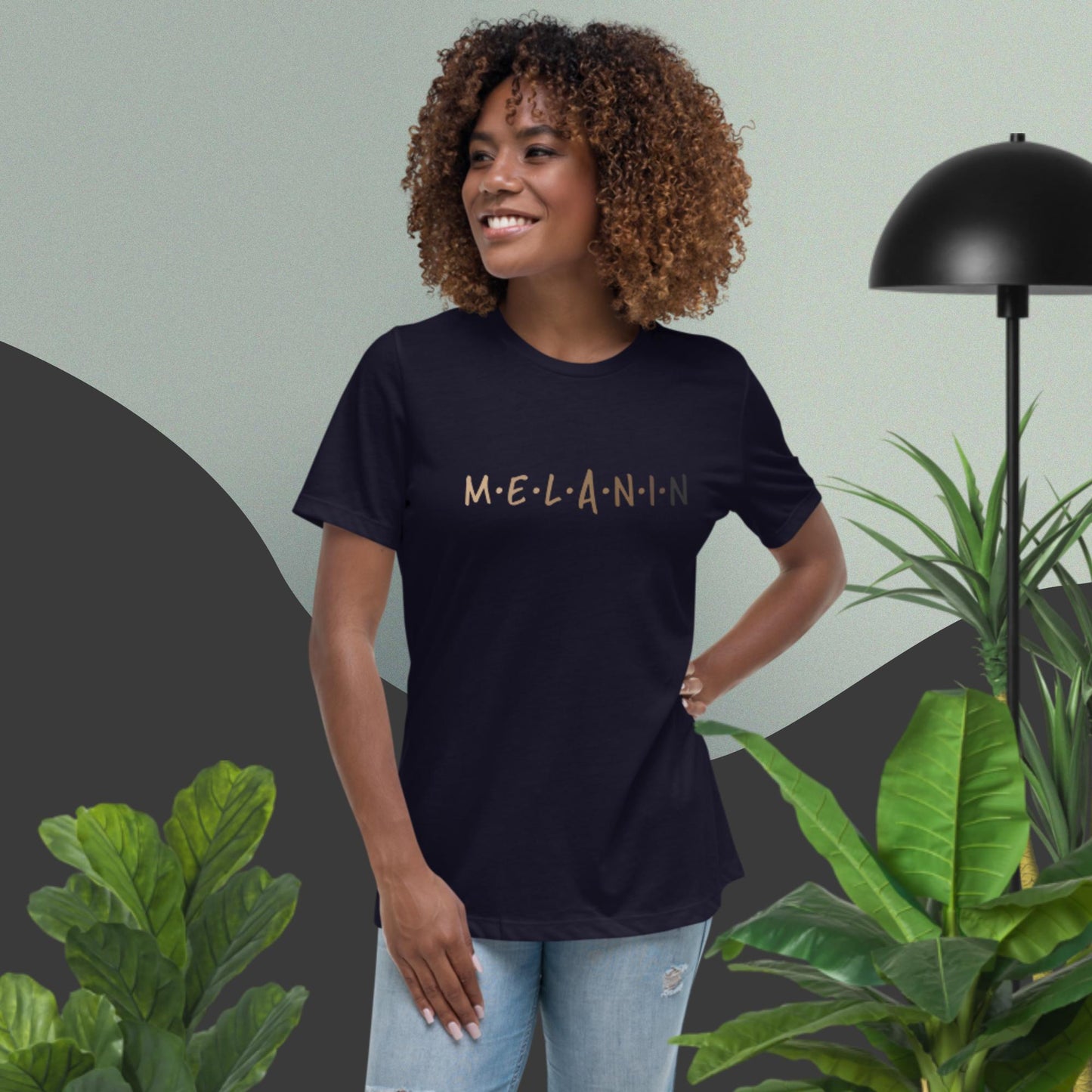 Melanin Women's Relaxed T-Shirt - Irie Vybyz Tees & Thingz